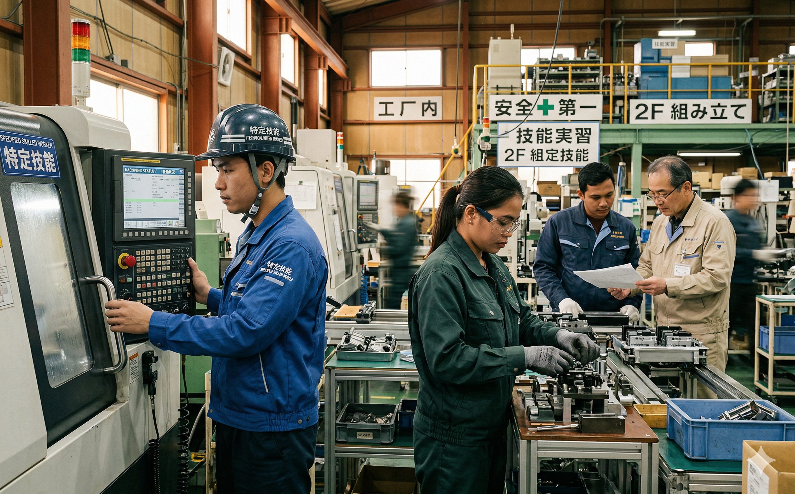 特定技能与技能签证服务场景