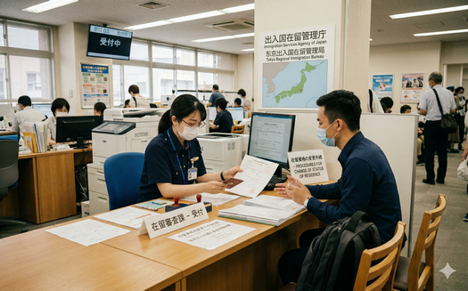 工作签与在留资格变更服务场景